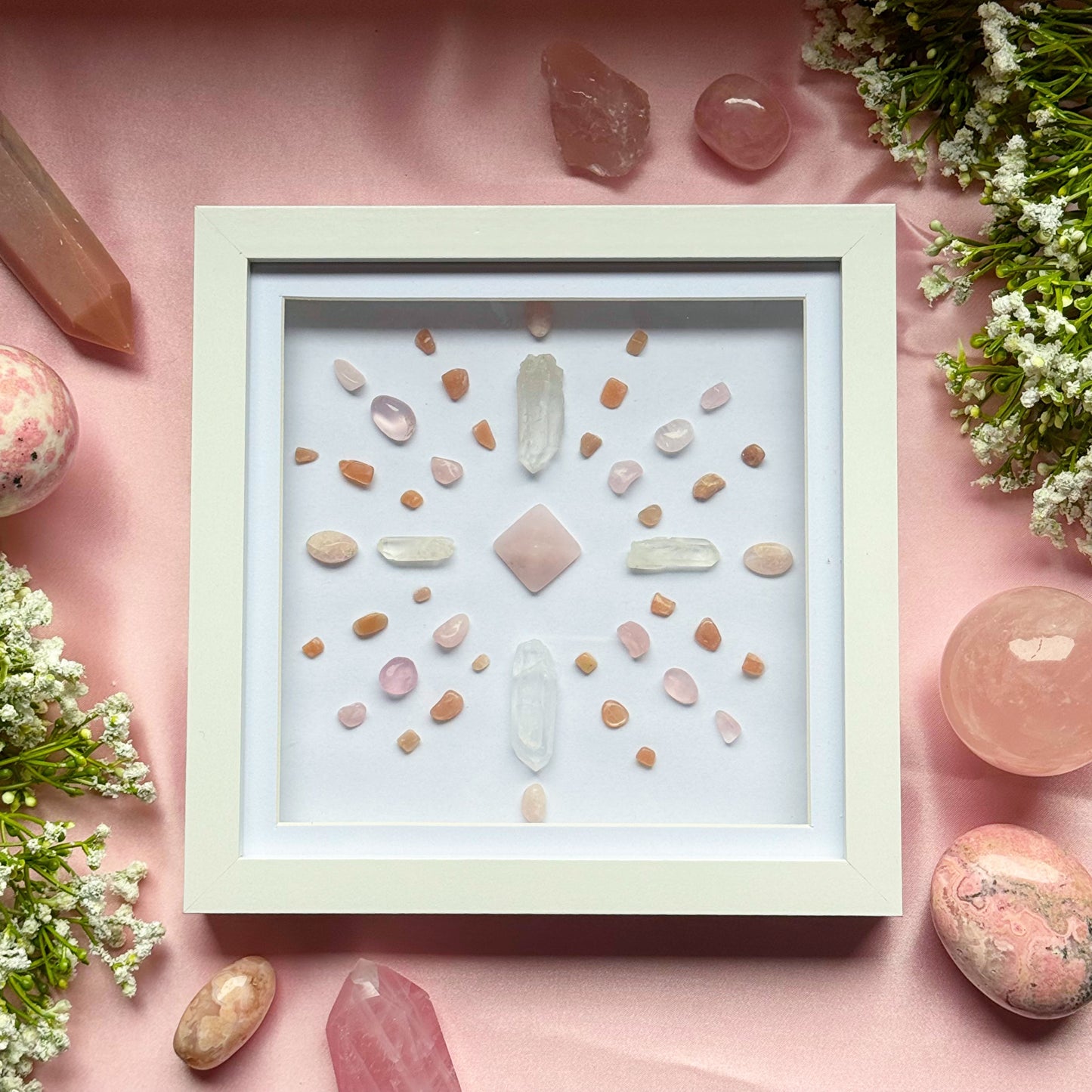 ‘Divine’ Framed Crystal Grid