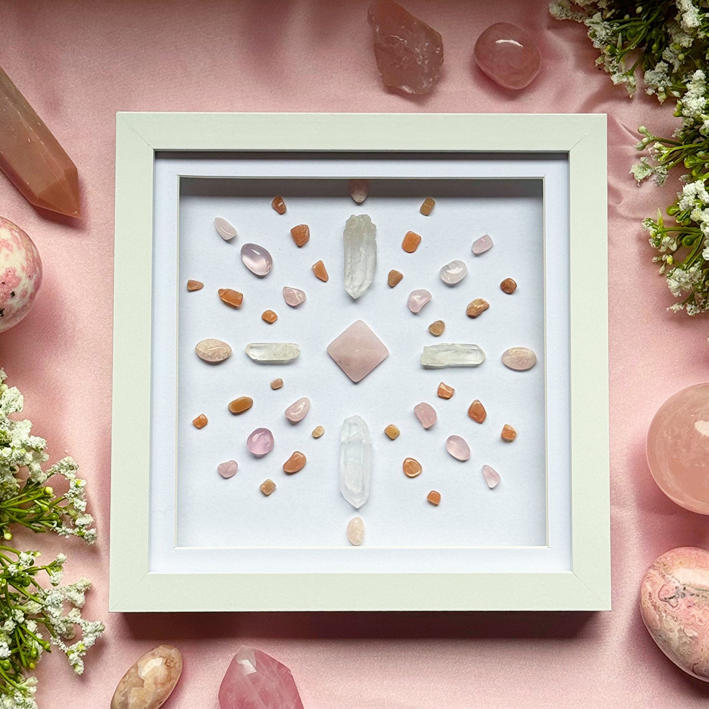 ‘Divine’ Framed Crystal Grid