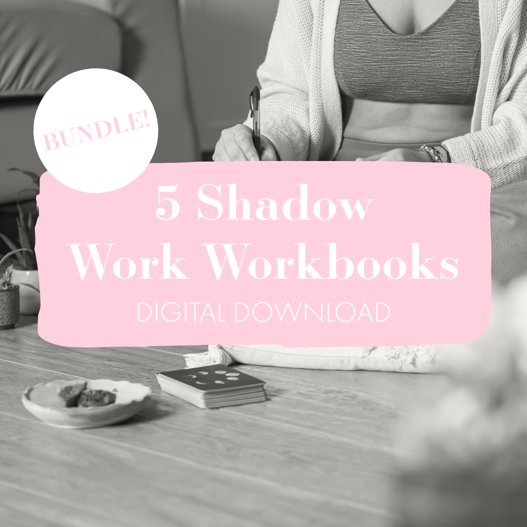 5 Shadow Work Workbooks Bundle